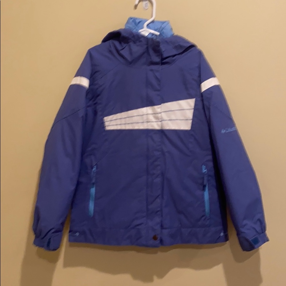 Columbia Interchange 3in1 Kid’s Coat Size 7/8 Blue